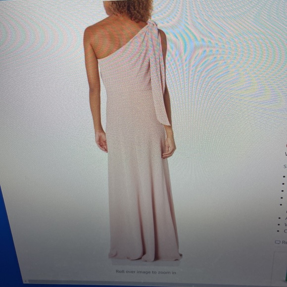 Jenny Yoo Women’s Rae Dress,Whipped Apricot - Picture 2 of 4